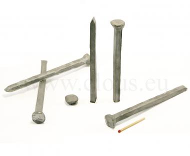 Chiodo "carvella" testa svasata in acciaio galvanizzato (100 chiodi) L : 120 mm ( 100 chiodi )
