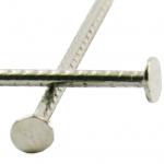 Chiodo a gambo dentellato e testa piatta in acciaio inoxØ 1.5 mm L : 25 mm - Ø 1.5 mm