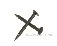 Punta a testa tonda XL in acciaio verniciato di nero Ø 1.3 mm 