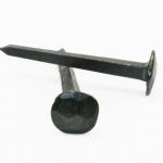 Chiodo forgiato a testa martellata in acciaio nero (100 nails) L : 50 mm - Ø 14 mm