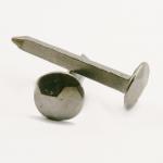 Chiodo forgiato a testa martellata in acciaio lucido (100 chiodi) L : 50 mm - Ø 14 mm